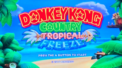 Donkey Kong Country: Tropical Freeze (Wii U)