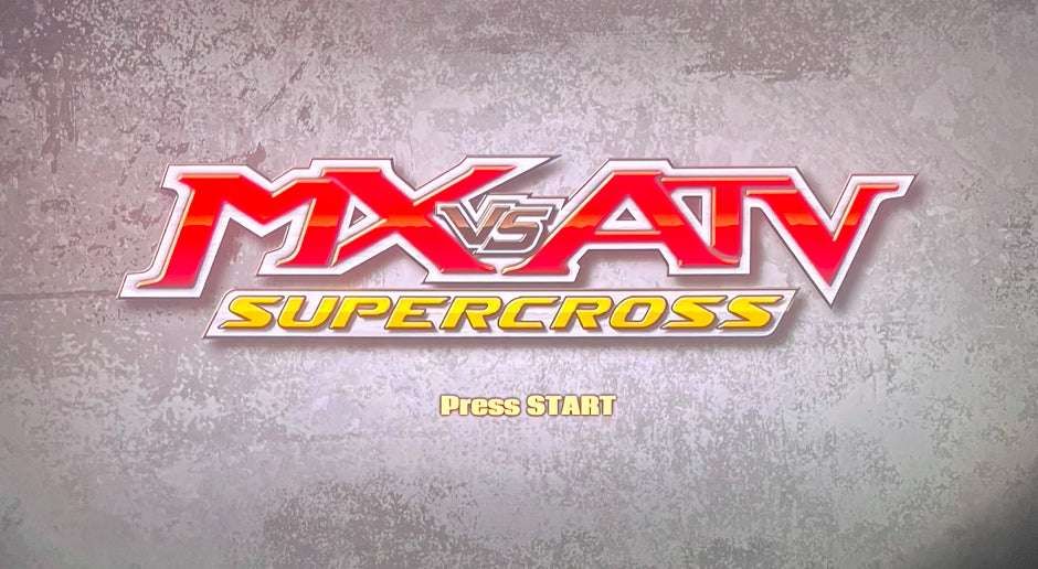 MX vs ATV Supercross (PlayStation 3)