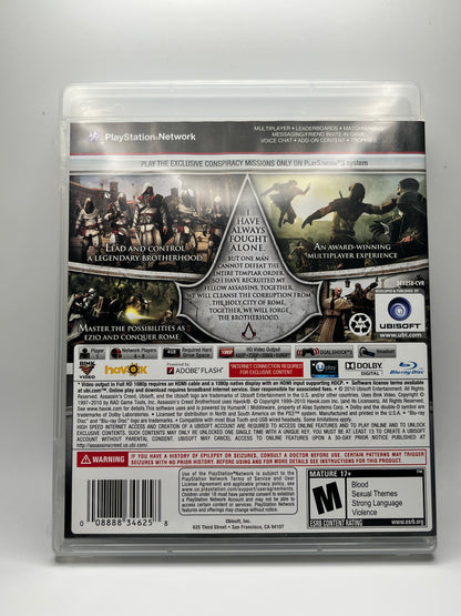 Assassin’s Creed: Brotherhood (PlayStation 3)