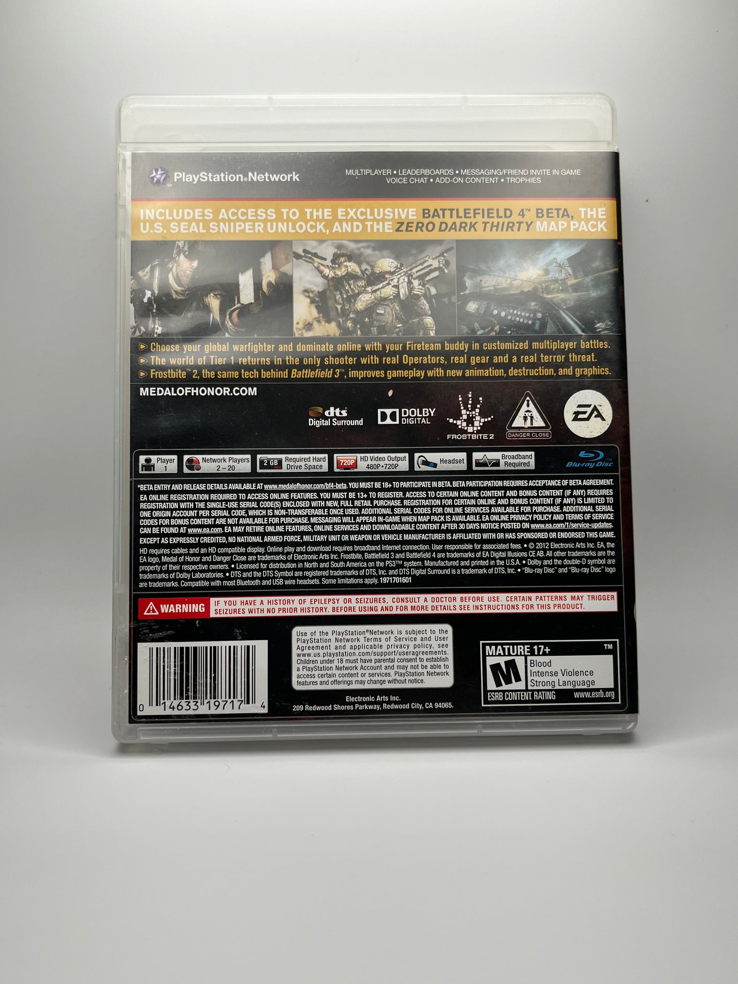 Medal of Honor: Warfighter (Limited Edition) (PlayStation 3)