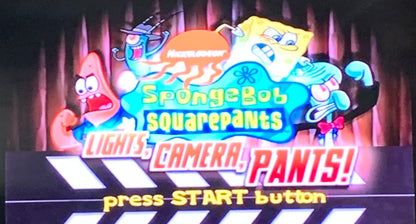 SpongeBob SquarePants: Lights, Camera, Pants (PlayStation 2)