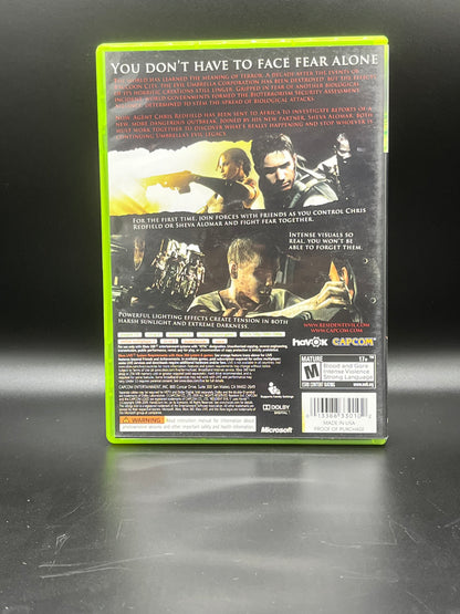 Resident evil 5 (Xbox 360)￼