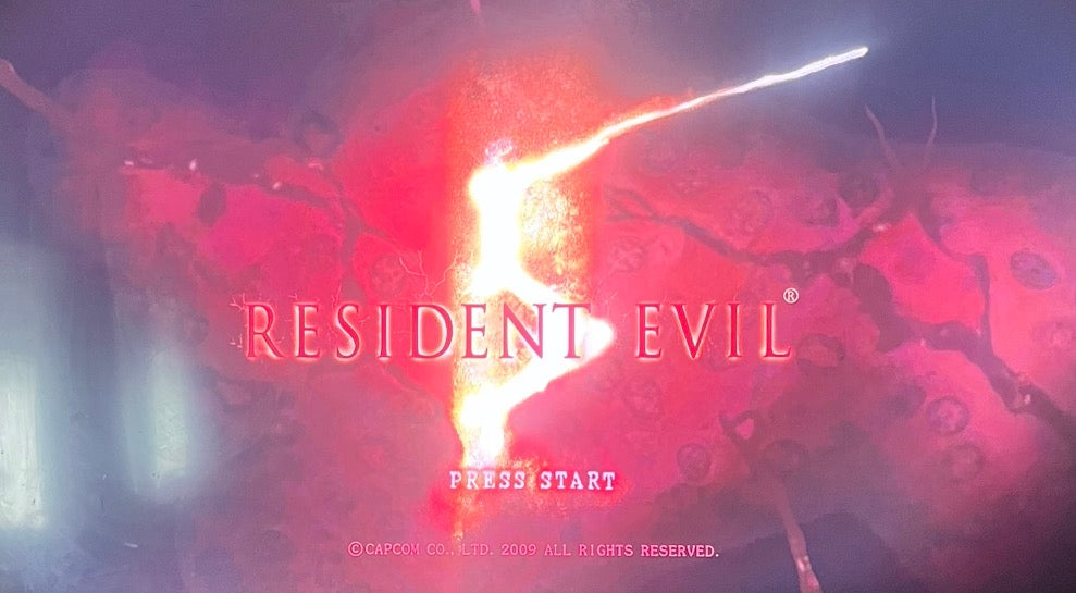 Resident evil 5 (Xbox 360)￼