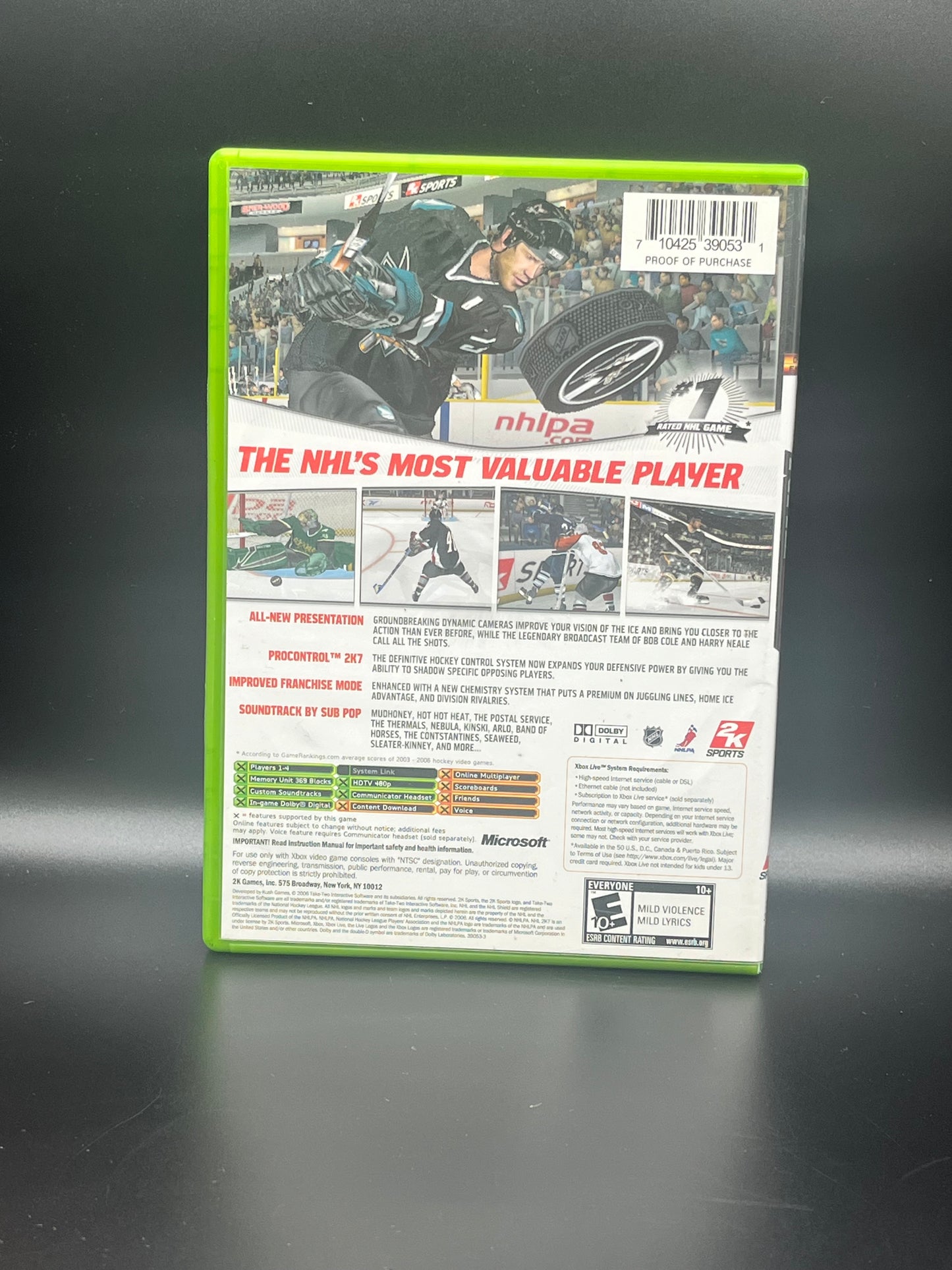NHL 2K7 (Xbox)￼