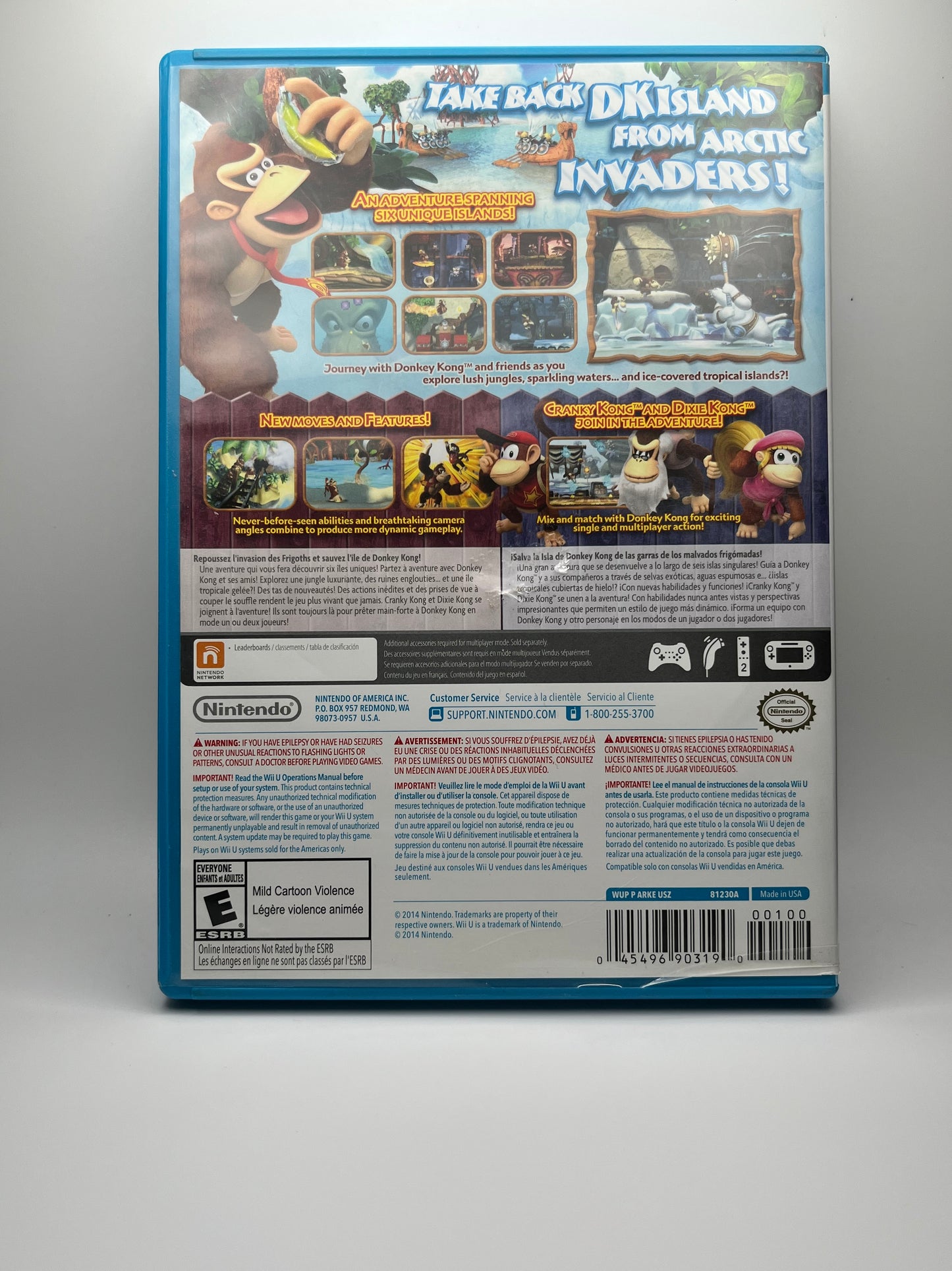 Donkey Kong Country: Tropical Freeze (Wii U)