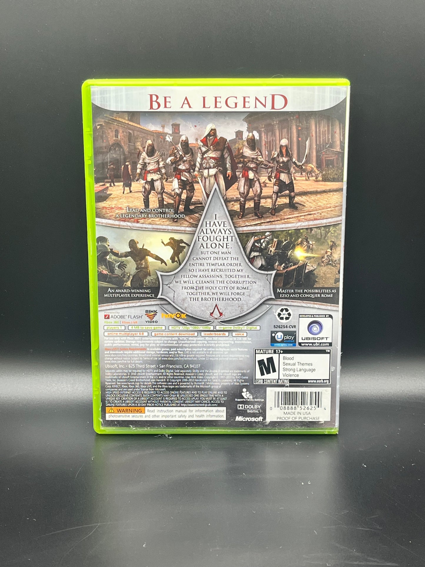 Assassin’s Creed: Brotherhood (Xbox 360)