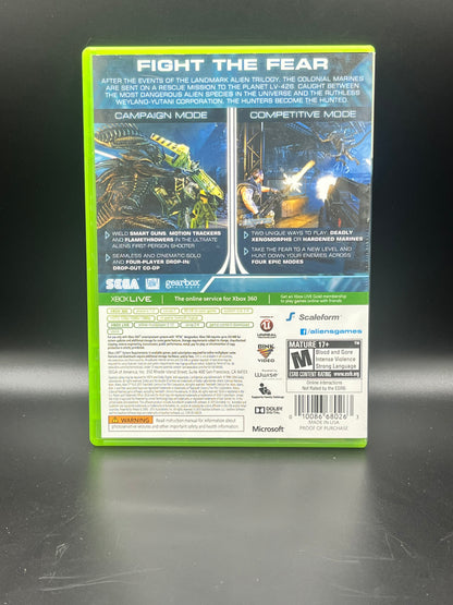 Aliens colonial Marines (Xbox 360)￼