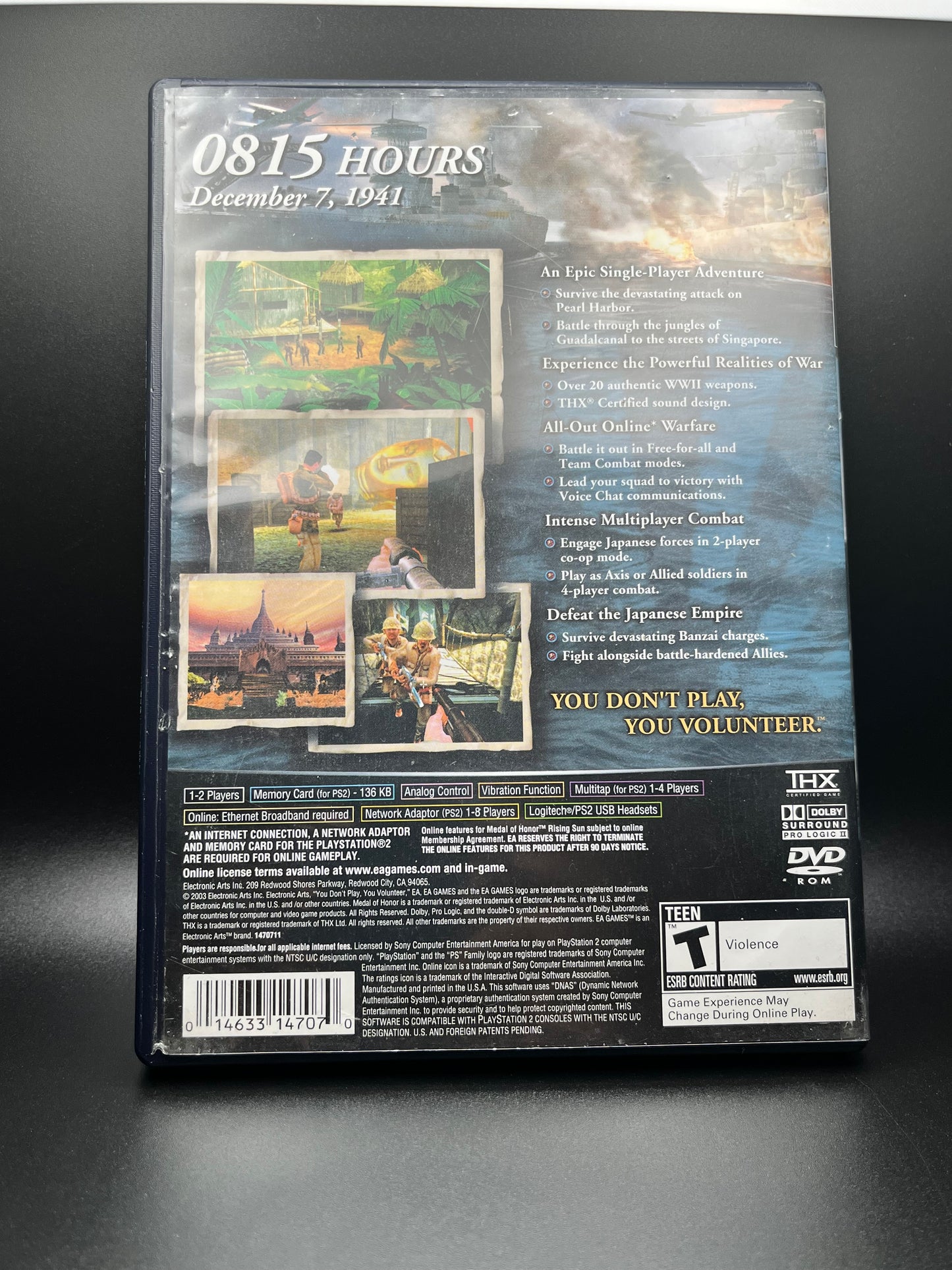 Medal of Honor: Rising Sun (PlayStation 2)