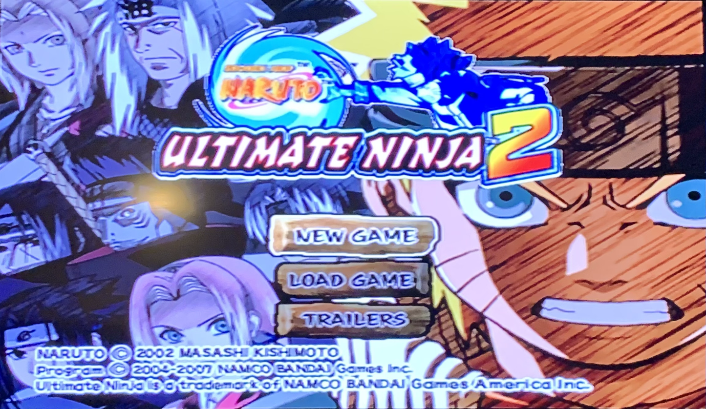 Naruto: Ultimate Ninja 2 (PlayStation 2)
